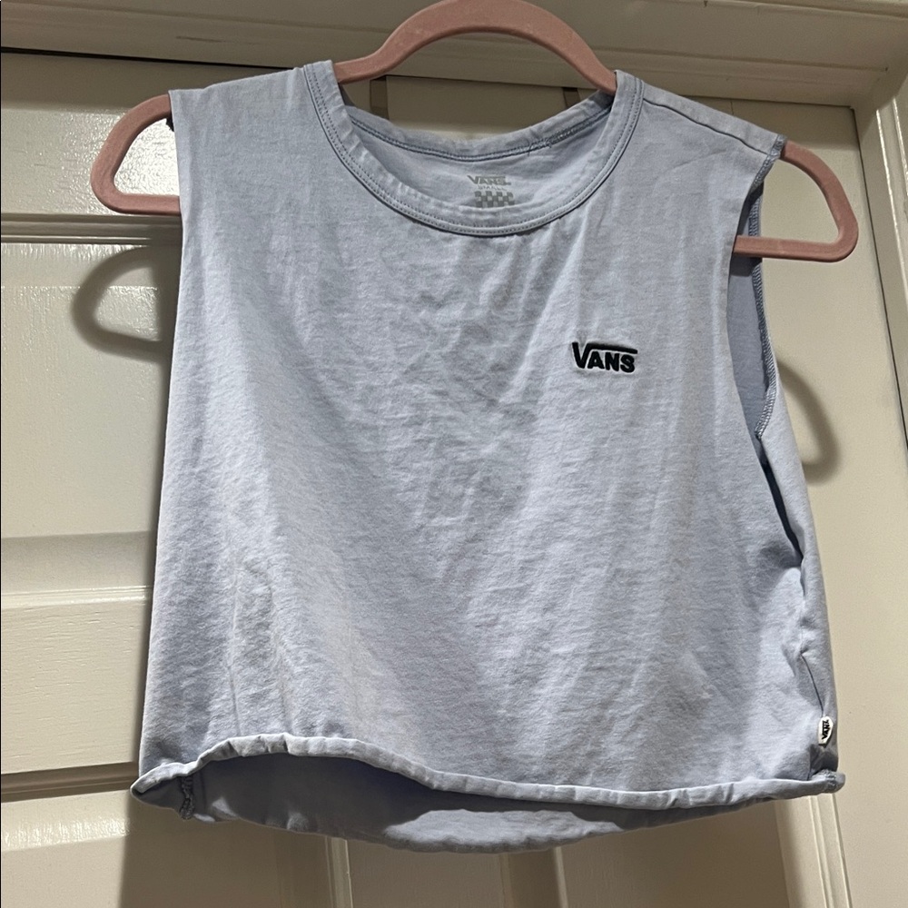 Vans Sky Blue Women's Muscle Tee